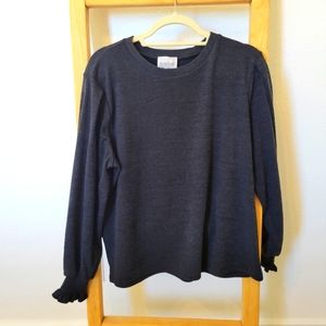 Dainty Jewells Gray Sweater